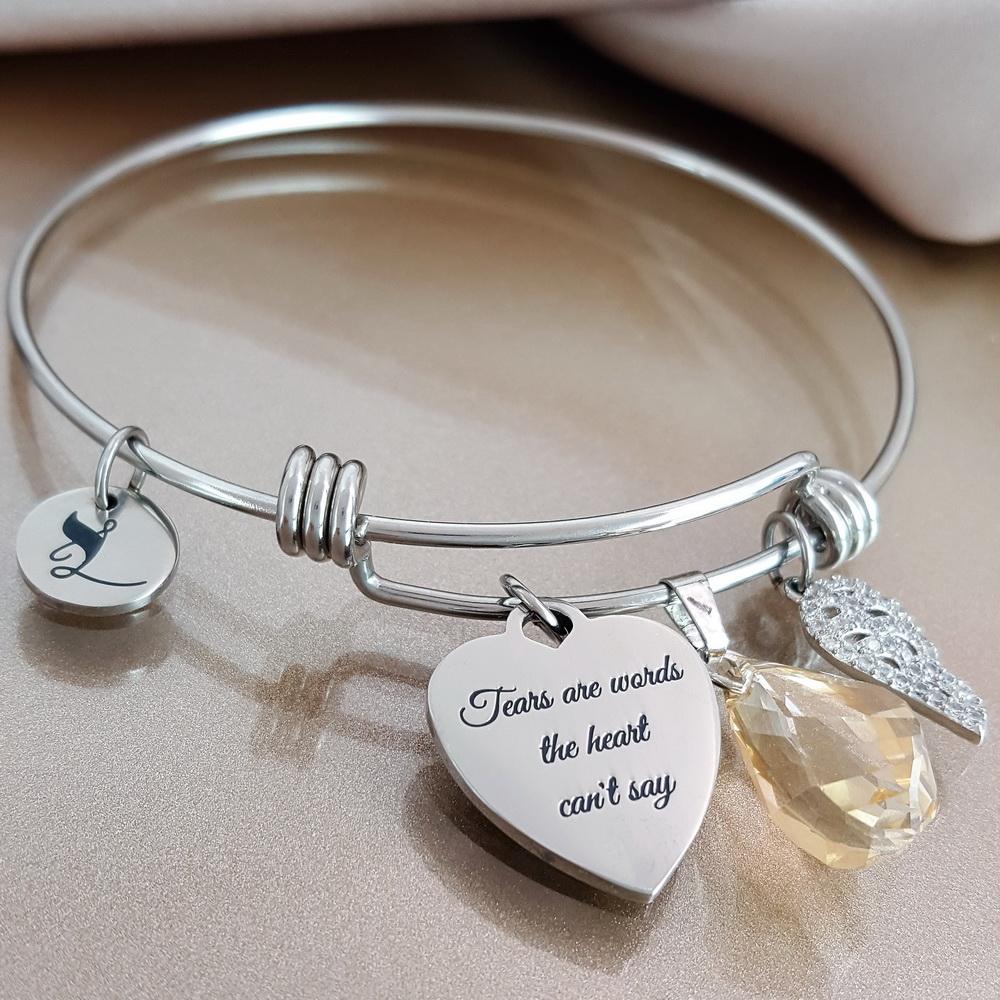2 PACK: Straight from the Heart Bracelet & Carry You With Me Keychain